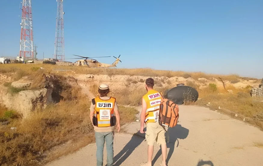 תאונה מצערת בבנימין: ניצל מפיגוע בילדותו &ndash; ונפצע קשה בנפילה למאגר מים