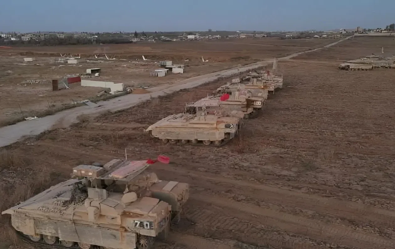 לקראת התקיפה: צה"ל כיתר את בית חאנון לקראת התקיפה: צה"ל כיתר את בית חאנון