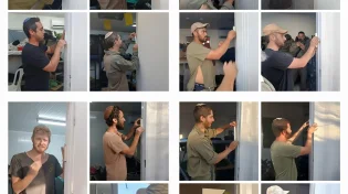 רגעים של קדושה במסדרון עזה: המזוזות שנקבעו בלב הלחימה