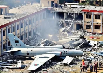 אסון כבד בבנגלדש: מטוס צבאי התרסק על בית ספר &ndash; 19 הרוגים, רובם תלמידים