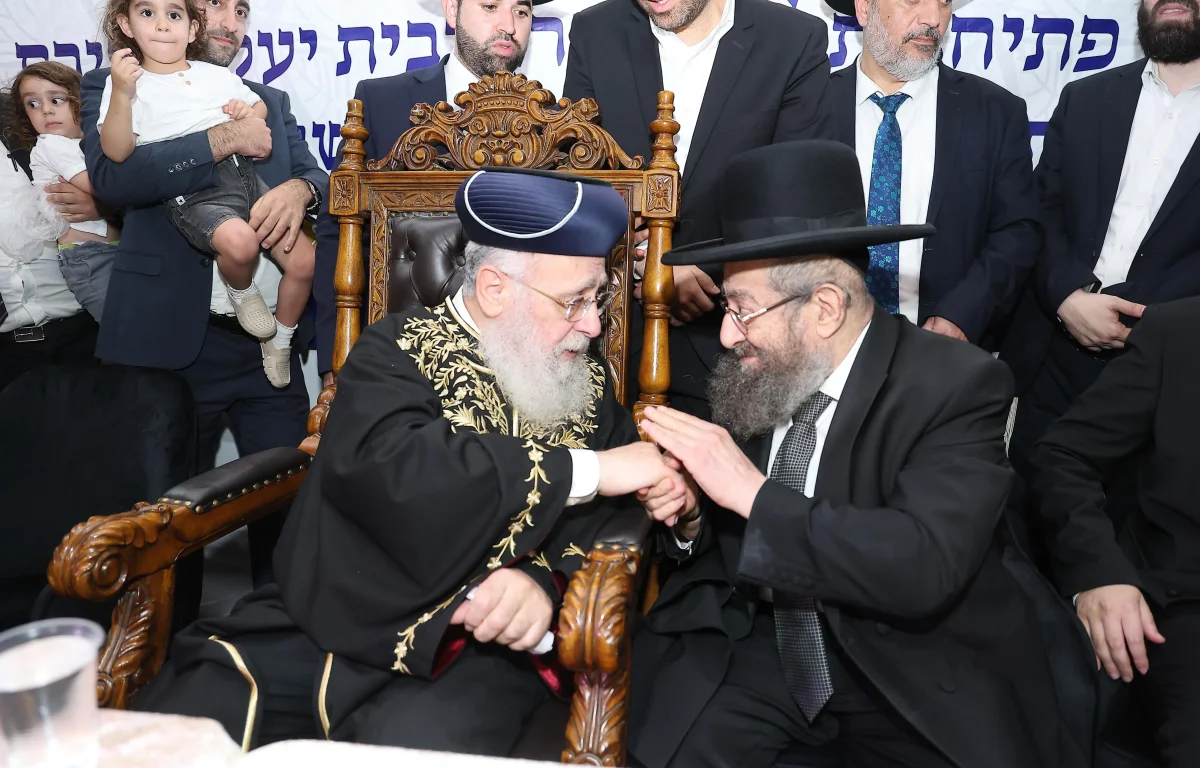 אור חדש בשכונת הסופרים: נחנך תלמוד תורה ובית יעקב במעמד רבנים ואישי ציבור