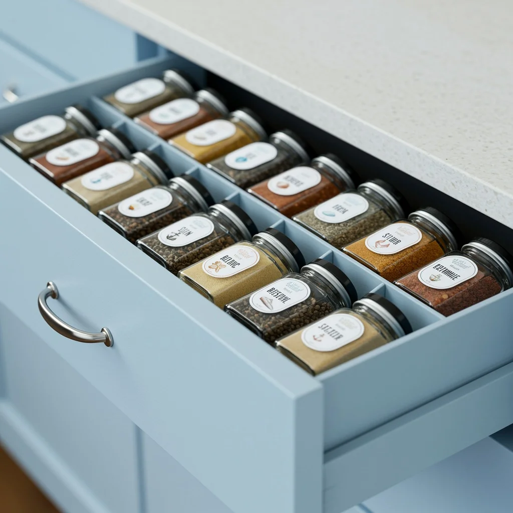 בלגן במגירת התבלינים? כך תשתלטו עליו ב-10 דקות