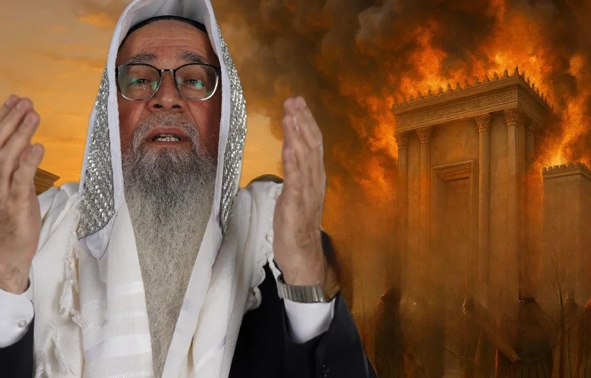 "זה מה שגורם לחורבן גם היום": המקובל הרב יוסף ביטון במשדר מיוחד לתשעה באב 2025