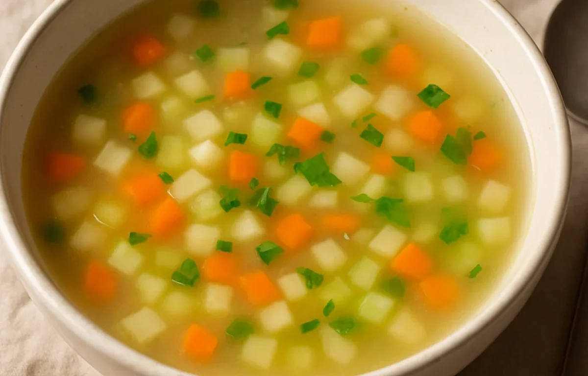 המרק הראשון אחרי צום - להחזיר חיים באיטיות