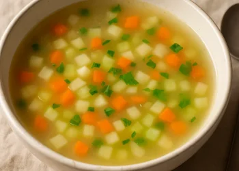 המרק הראשון אחרי צום - להחזיר חיים באיטיות