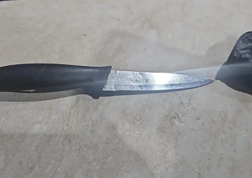 חשד לפיגוע: צעיר מעזה נעצר עם סכין סמוך למחסום קלנדיה חשד לפיגוע: צעיר מעזה נעצר עם סכין סמוך למחסום קלנדיה