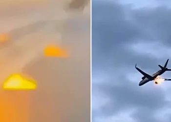 בהלה באוויר: מנוע המטוס התלקח דקות אחרי ההמראה, נוסעים שלחו הודעות פרידה