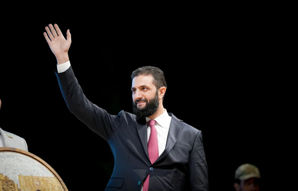 נשיא סוריה אחמד א-שרע