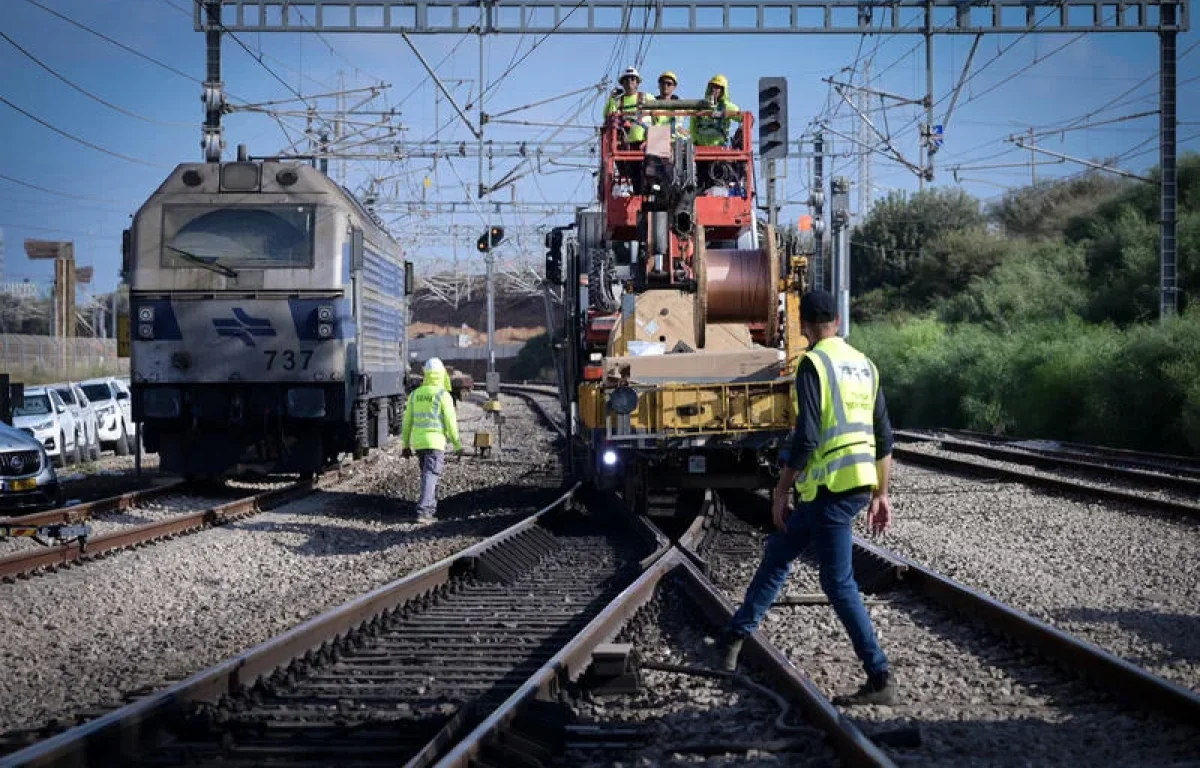 עבודות תחזוקה ברכבת ישראל