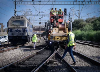 עבודות תחזוקה ברכבת ישראל