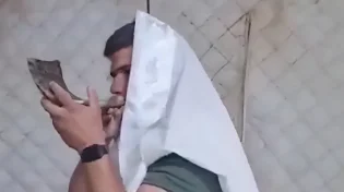 תקיעת שופר מרגשת בחזית: כך פתחו את חודש אלול בבית חנון