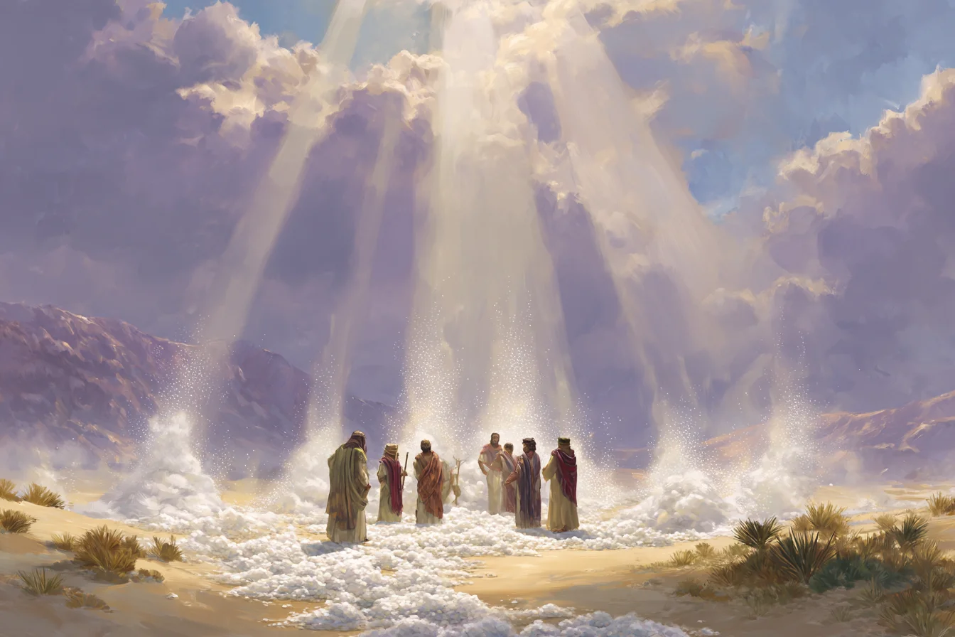 לא רק אוכל פלאי שירד מן השמיים