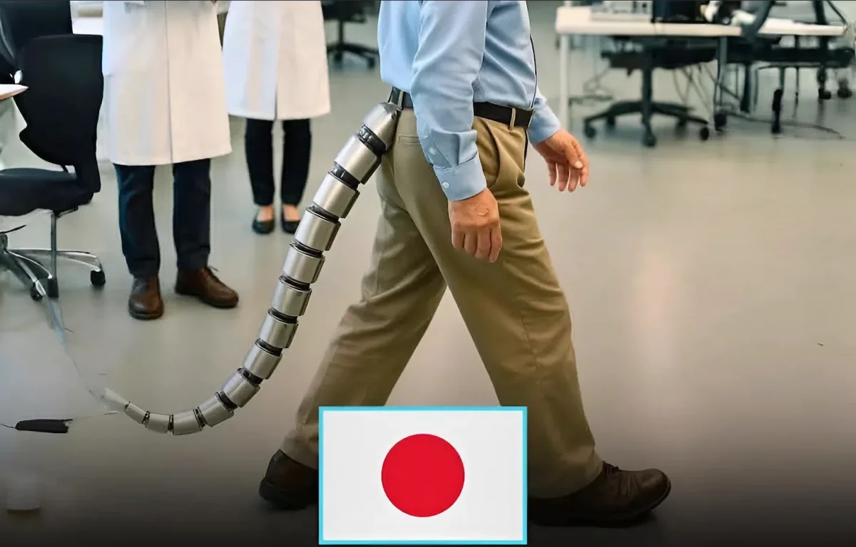 הגוף האנושי מקבל שדרוג: זנב רובוטי שיכול להציל חיים