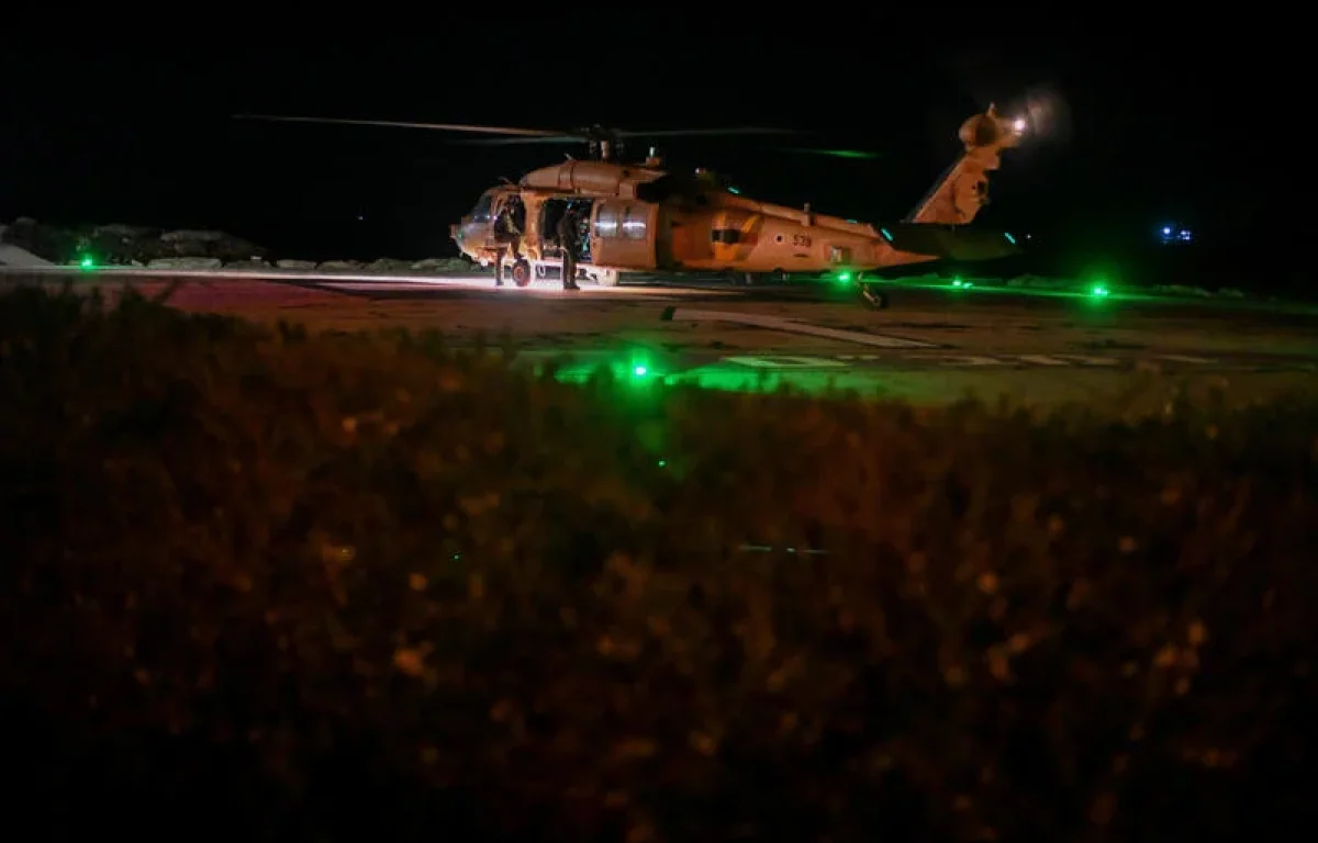 עשרות חיילים ישראלים נחתו ליד דמשק