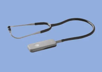 סטטוסקופ עם בינה מלאכותית מאבחן מחלות לב מוקדם סטטוסקופ עם בינה מלאכותית מאבחן מחלות לב מוקדם