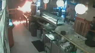 אירוע קיצוני בספרד: לקוח הצית בית קפה לאחר שסורב לקבל מיונז