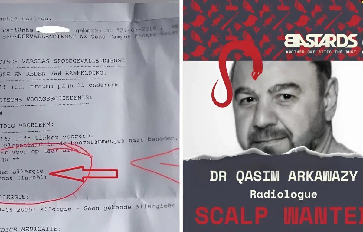 שערורייה רפואית בבלגיה: רופא רשם "יהודי ישראלי" כשדה אלרגיה בתיק רפואי של ילדה בת תשע