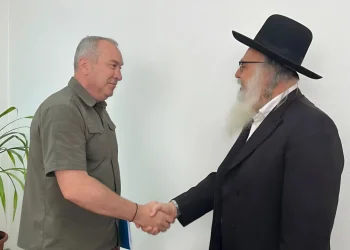 באוקראינה נערכים: יו"ר איחוד ברסלב השתתף בוועידה מיוחדת עם הממשל הצבאי במחוז צ'ארקס