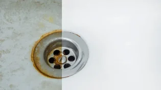 שיטה ביתית לניקיון אמבטיה הפכה לויראלית, התוצאה? מדהימה