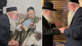 מסע קודש היסטורי: רבני ערוץ 2000 התקבלו בחום אצל גדולי ישראל