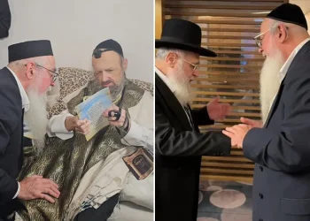 מורינו ורבינו מרן הראשון לציון הרב יצחק יוסף שליט"א והמקובל הצדיק רבי דב קוק שליט"א בברכתם