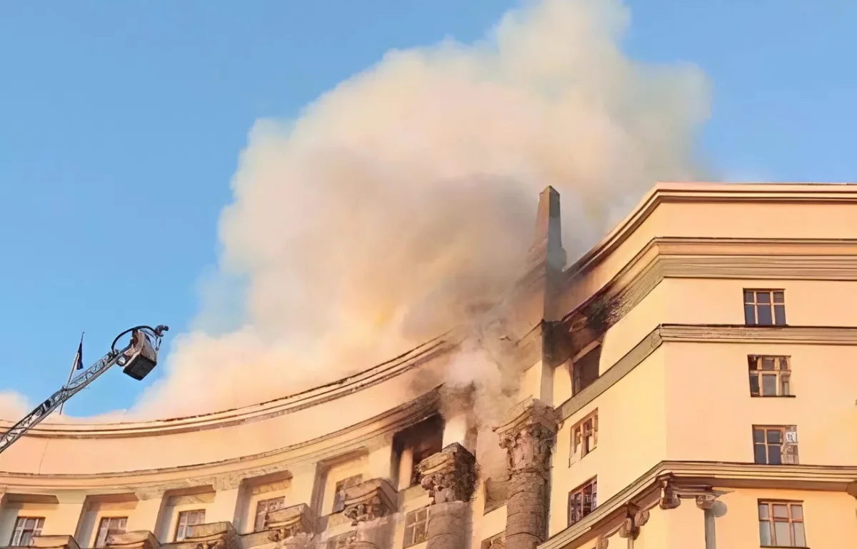  מתקפה נרחבת של טילים ורחפנים רוסיים הכתה בלב קייב