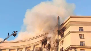  מתקפה נרחבת של טילים ורחפנים רוסיים הכתה בלב קייב