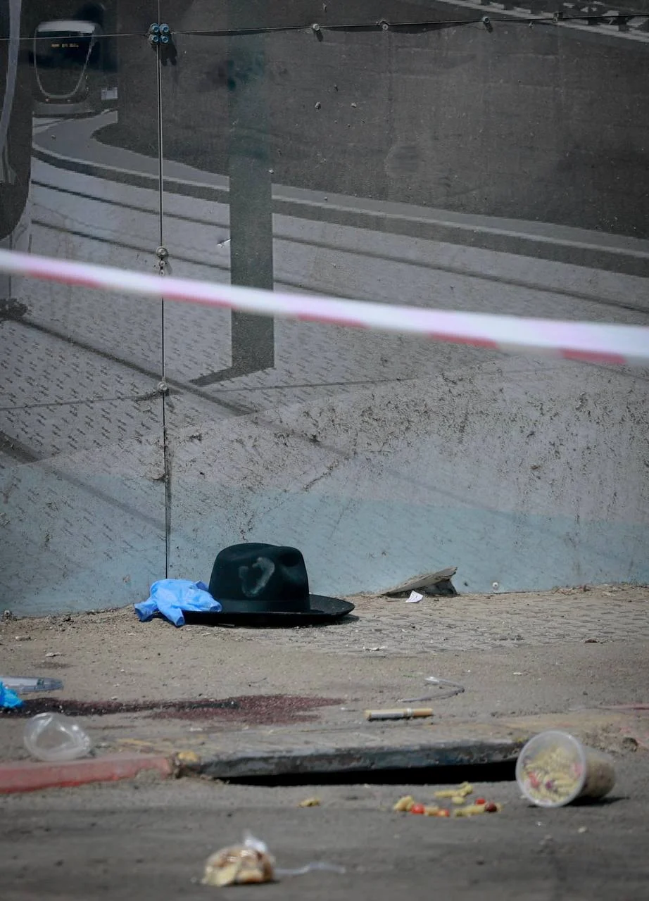 זירת הפיגוע