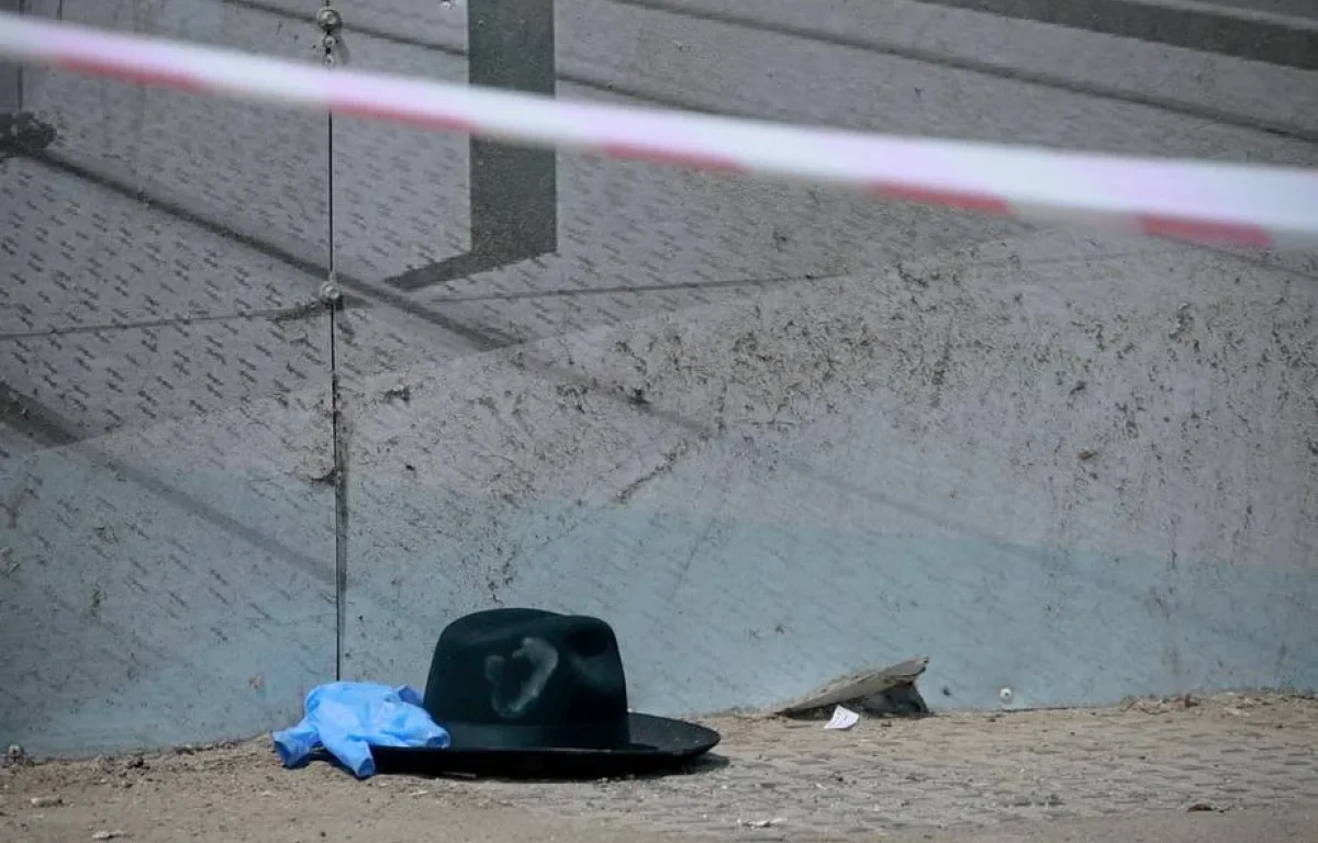 זירת הפיגוע