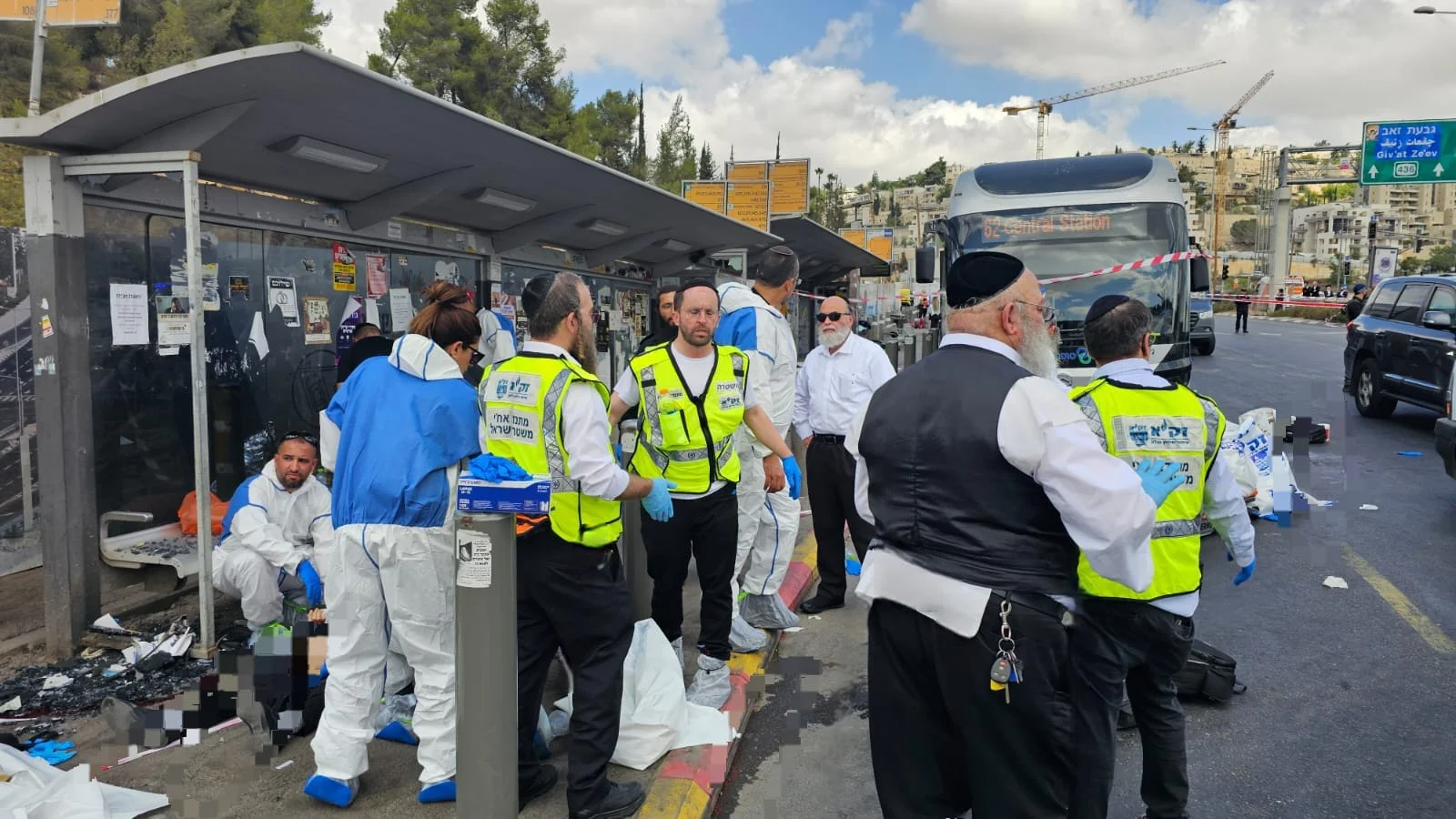 זירת הפיגוע