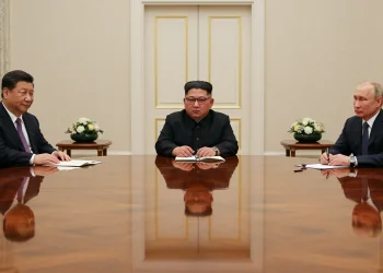 פוטין שי ג׳ינפינג וקים ג׳ונג און 