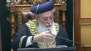 הראשון לציון הגרש"מ עמאר שליט"א: כך תכתוב את עצמך לחיים