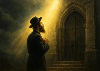 ברגע האחרון, היהודי נזכר באביו שבשמים