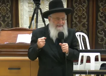 הרב ראובן אלבז אמש בדרשתו