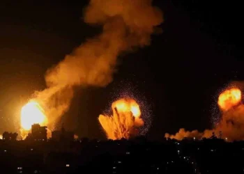 ההפצצות על העיר עזה