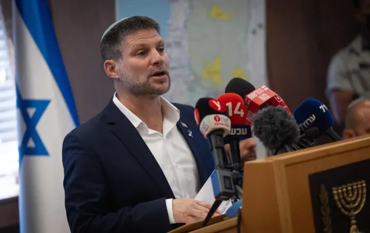 סמוטריץ': ״עזה יכולה להפוך לבוננזה של נדל"ן״