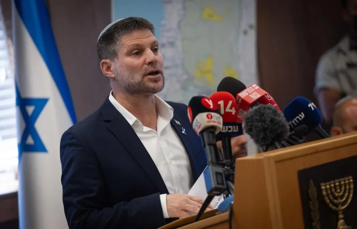 סמוטריץ': ״עזה יכולה להפוך לבוננזה של נדל"ן״