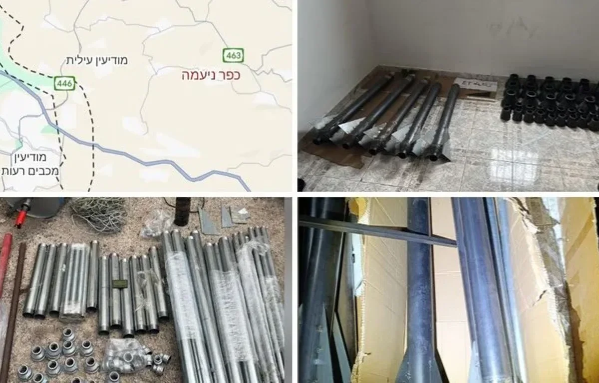 חצי שעה ממודיעין: כוחות צה"ל עצרו חוליית טרור עם רקטות, רגע לפני השיגור