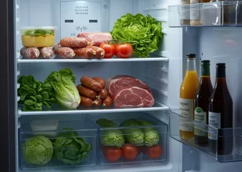 המקרר הכי עמוס בחגים. הנה כמה טיפים שיעזרו לכם לשמור עליו מסודר
