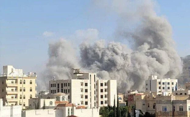 צה"ל תקף עשרות מטרות חות'יות בצנעא לאחר רצף תקיפות מל"ט על אילת