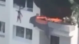 דרמה בצרפת: שני ילדים קפצו מהקומה התשיעית כדי להימלט משריפה וניצלו בנס
