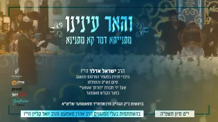 "מתנייתא דמר קא מתנינא": ישראל אדלר בגראמן מיוחד "והאר עינינו"