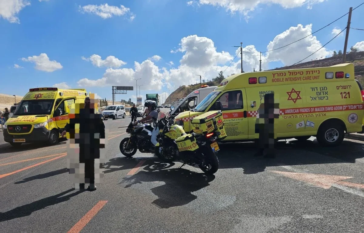 מחבל חוסל: פיגוע דריסה בצומת אל חאדר, שני פצועים בזירה