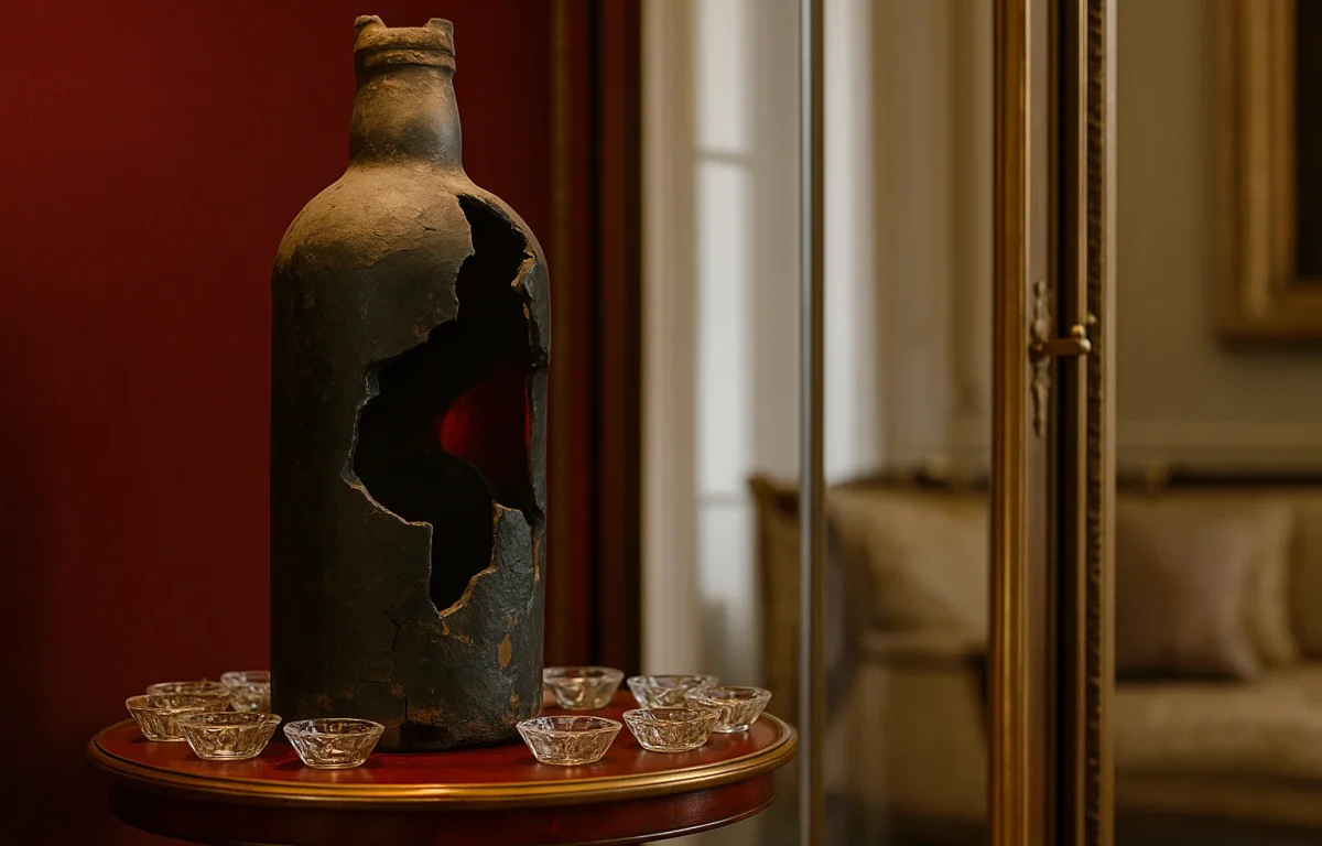 הכלי השבור בוויטרינה של המיליונר