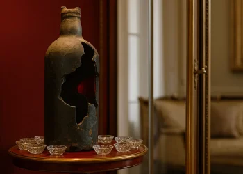 הכלי השבור בוויטרינה של המיליונר