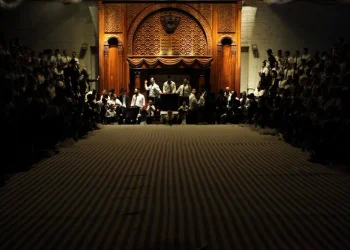 ישיבת פוניבז'  מסיבת חג - מוצאי שמחת תורה תשפ"ו