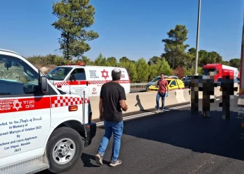 שני הרוגים ועוד שניים במצב קשה לאחר ירי לעבר רכב חולף בכביש 443