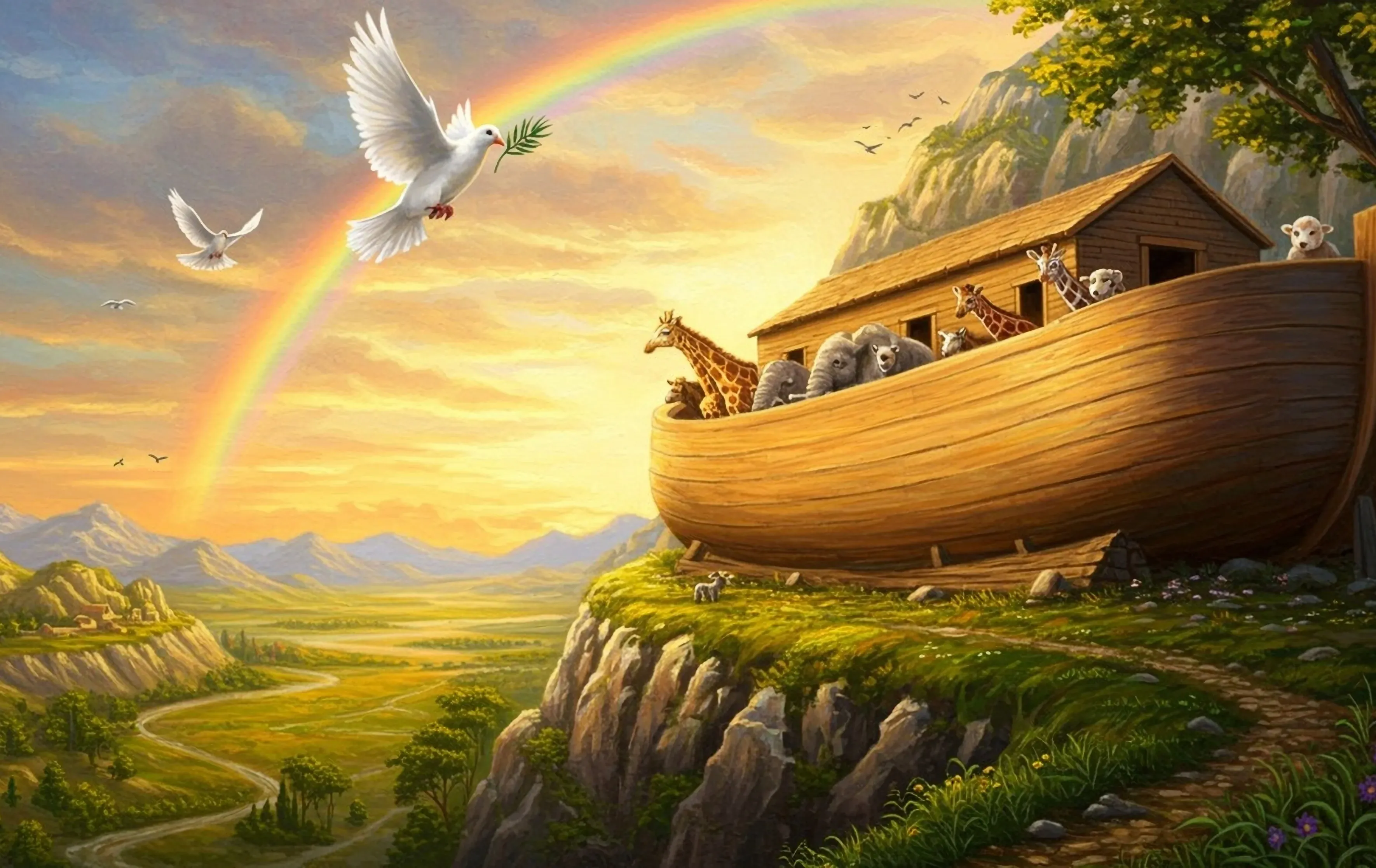 היונה ששלח נח מהתיבה מסתירה סוד מופלא שלא הכרתם