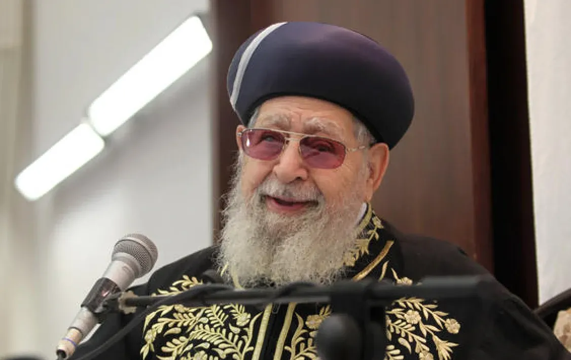 "התורה הייתה כל עולמו": הרב ארז קדוסי על מסירותו של מרן הרב עובדיה יוסף זצ"ל "התורה הייתה כל עולמו": הרב ארז קדוסי על מסירותו של מרן הרב עובדיה יוסף זצ"ל