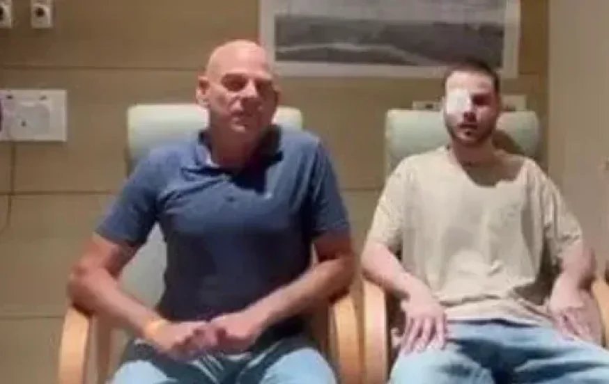 לאחר 738 ימי שבי: אלון אהל שוחרר מבית החולים ונערך לשוב לחיים בצפון